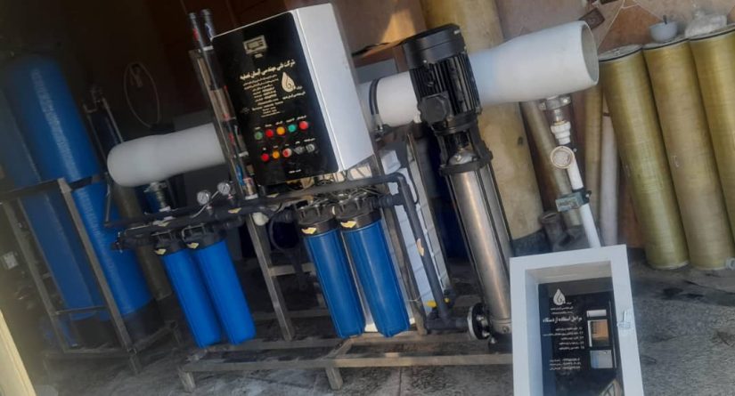 بازآماد(اورهال)دستگاه تصفیه آب صنعتی ۵۰.۰۰۰لیتری