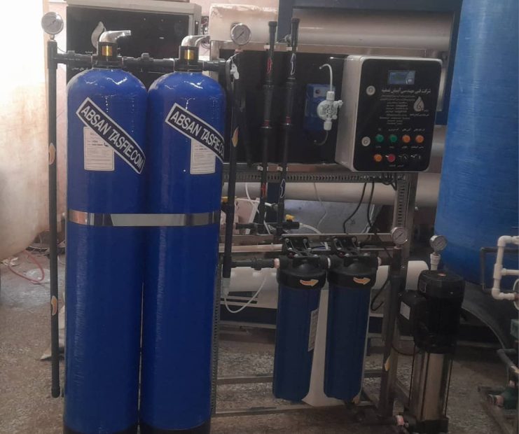 ساخت دستگاه تصفیه آب برای استفاده در مغازه آب فروشی