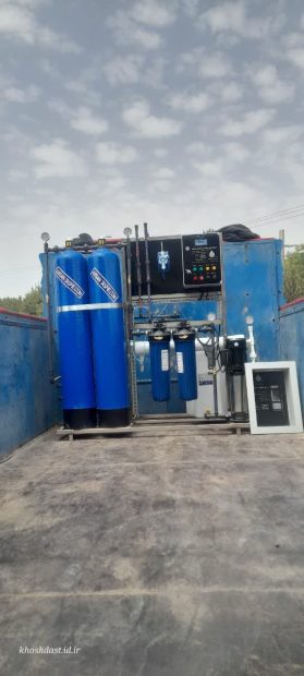 دستگاه تصفیه  ۱۰.۰۰۰ لیتر در شبانه روز با عابر آب