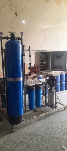 طراحی، ساخت و ارسال دستگاه های تصفیه آب به ظرفیت های ۱۰ و ۲۵ هزار لیتر