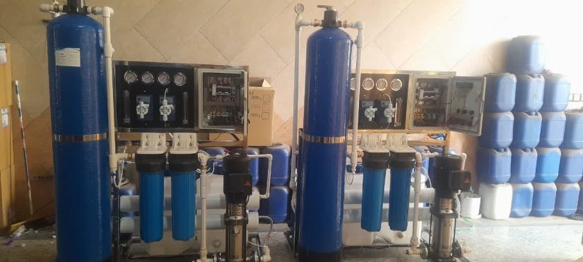 دستگاه تصفیه آب صنعتی اقتصادی(ارزان) به ظرفیت ۱۰۰۰۰ لیتر