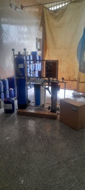 دستگاه اقتصادی تصفیه آب صنعتی جهت آب فروشی به ظرفیت ۵۰۰۰ لیتر